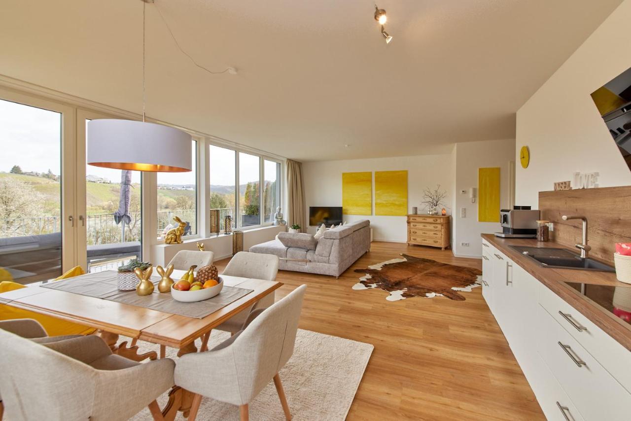 Mittelmosel Panorama Ferienwohnung Kinheim Dış mekan fotoğraf